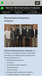 Mobile Screenshot of hannonbiomechanics.com